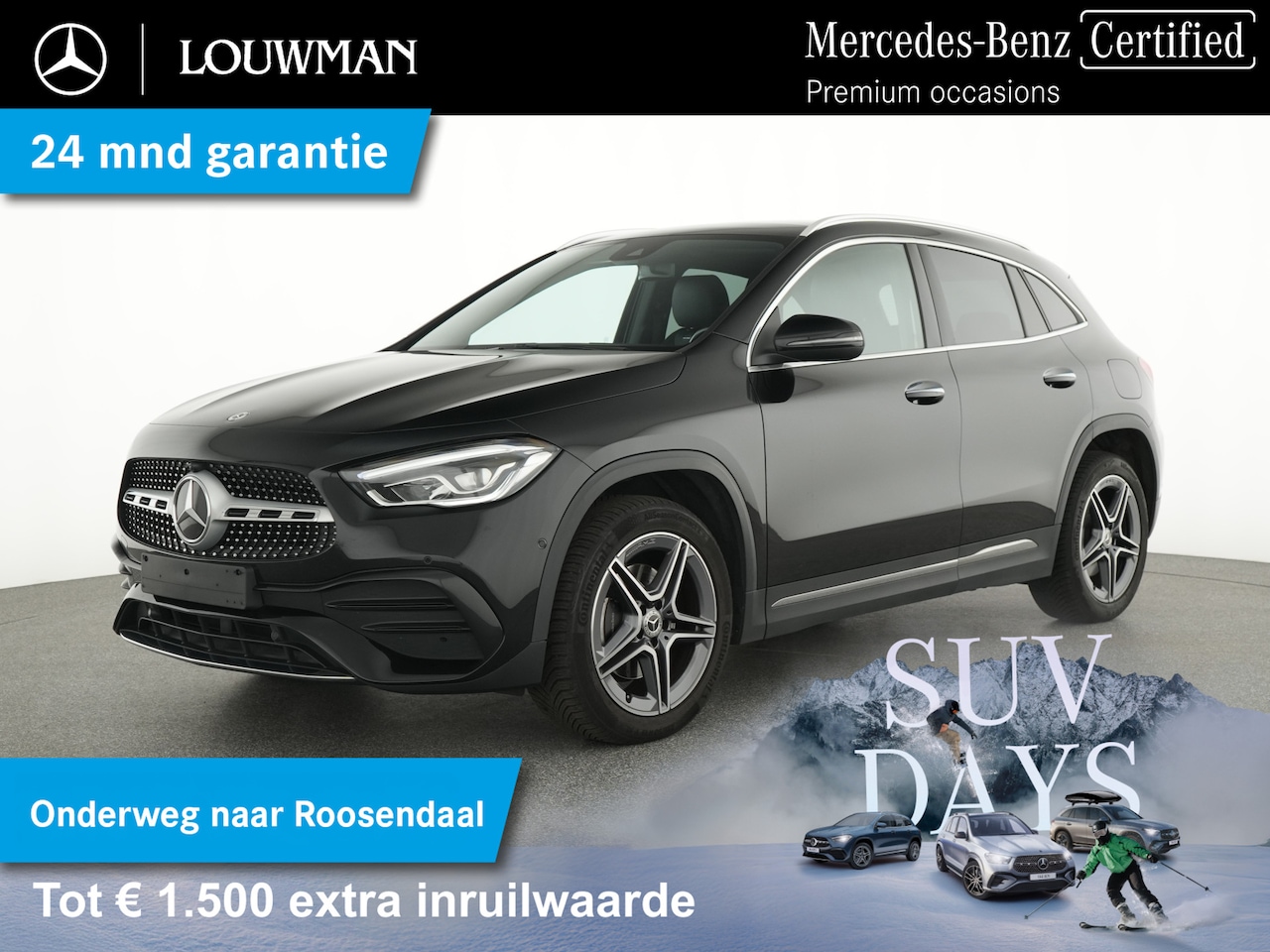 Mercedes-Benz GLA-Klasse - 250 e AMG Plug-In Hybride | Panoramadak | Trekhaak | Sfeerverlichting | Keyless Go | Parke - AutoWereld.nl