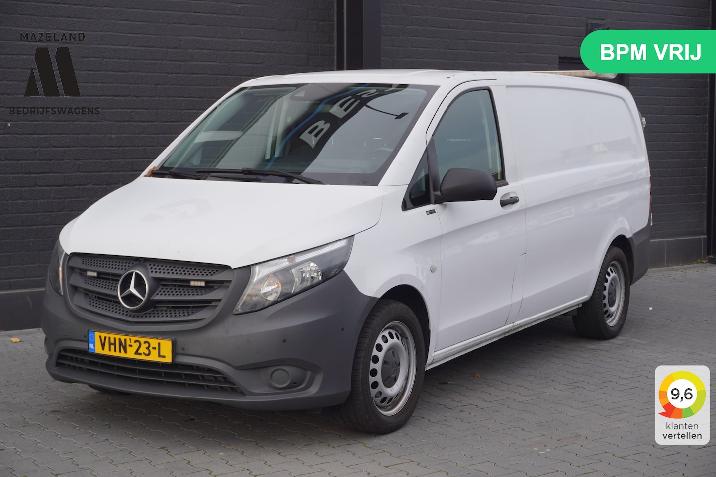 Mercedes-Benz Vito - 116 CDI Lang Automaat EURO 6 - A/C climate - Cruise - Camera - €18.900,- Excl. - AutoWereld.nl