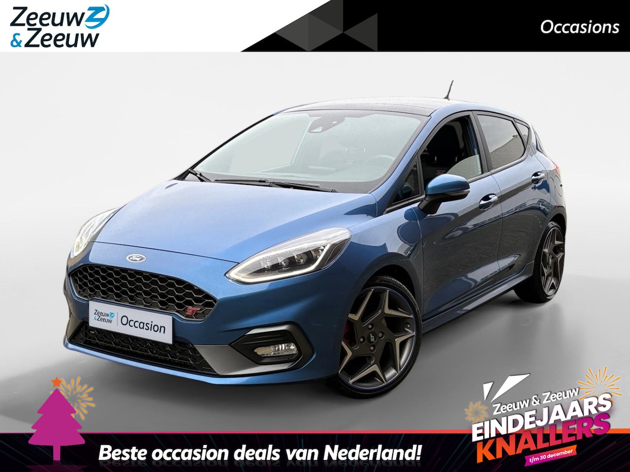 Ford Fiesta - 1.5 EcoBoost ST-3 | Navigatie | Panorama dak | Stoel/Stuur/Voorruitverwarming | B&O Audio - AutoWereld.nl