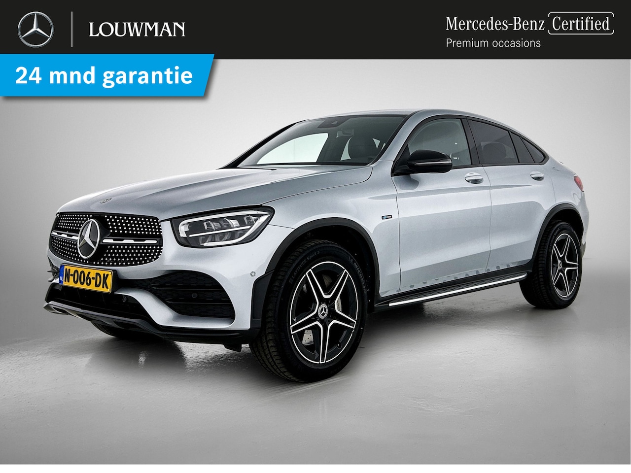 Mercedes-Benz GLC-klasse Coupé - 300 e 4MATIC Business Solution AMG Achteruitrijcamera | Apple CarPlay | Treeplanken | Spoi - AutoWereld.nl