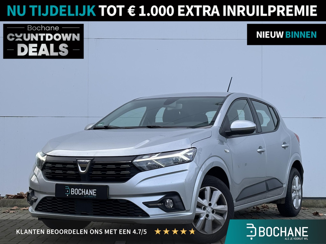 Dacia Sandero - 1.0 TCe 90 Comfort | Apple Carplay/Android Auto | - AutoWereld.nl
