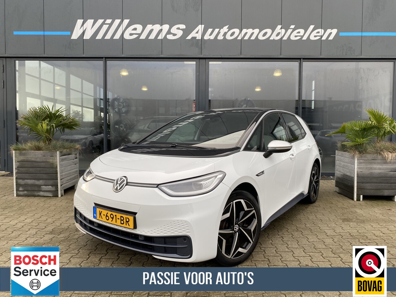 Volkswagen ID.3 - First Plus 58 kWh Camera, Adaptive Cruise Control & App-Connect - AutoWereld.nl