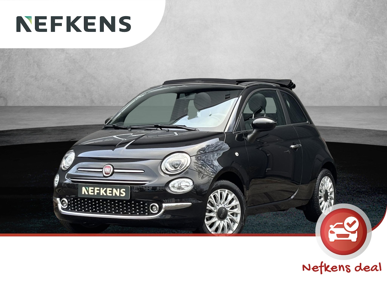 Fiat 500 C - 1.0 Hybrid Dolcevita Finale Cabrio | Apple CarPlay & Android Auto | Parkeersensoren achter - AutoWereld.nl