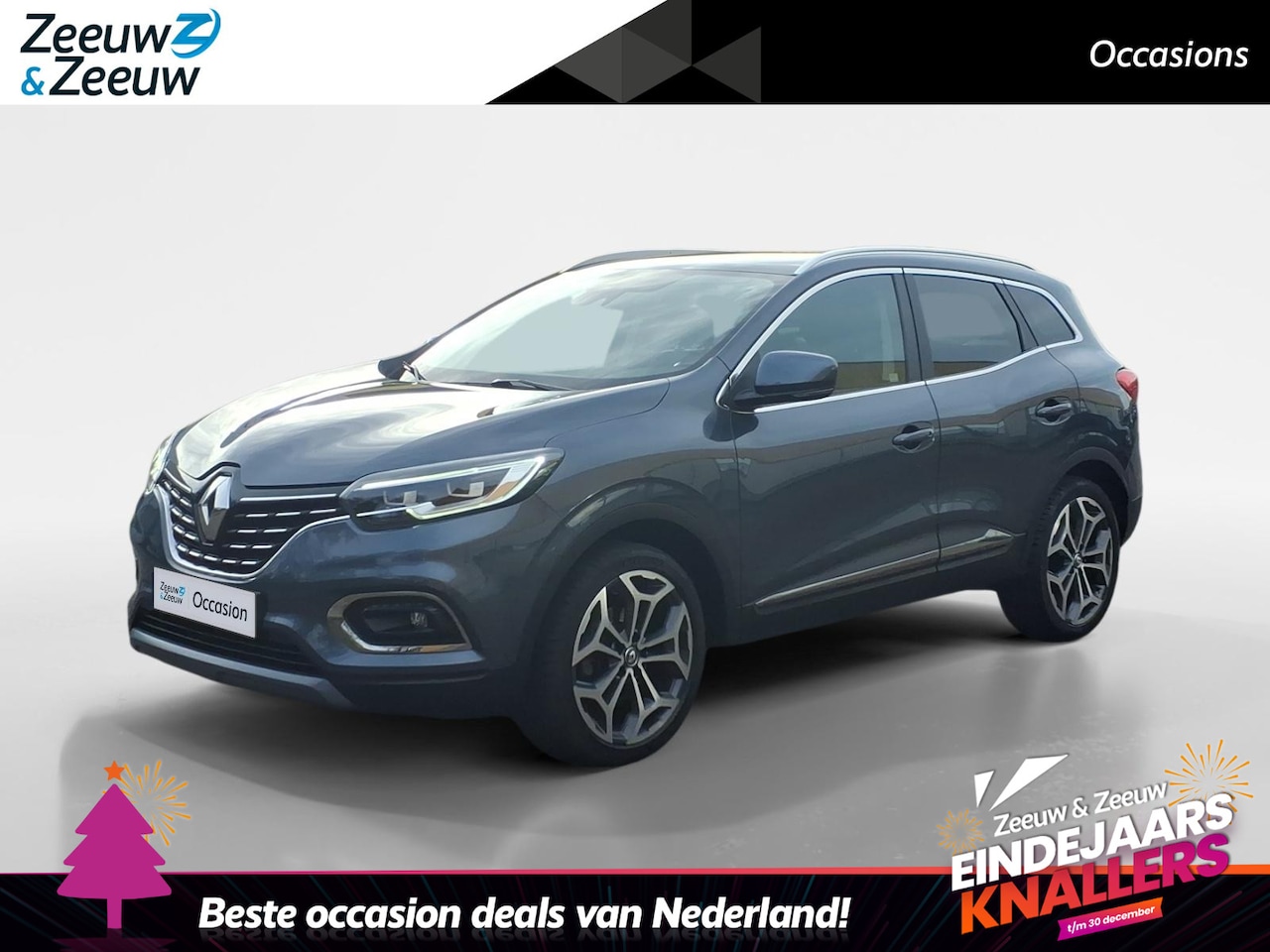Renault Kadjar - 1.3 TCe Limited Airco | Navi | Panorama dak | PDC- Blindspot | winterbanden set | stoelver - AutoWereld.nl