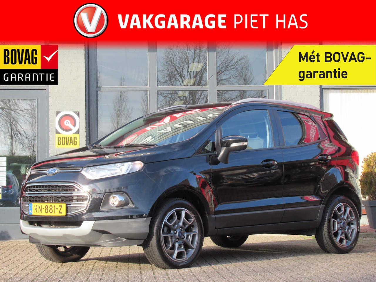 Ford EcoSport - 1.0 EcoBoost Titanium | Clima-Airco | Bluetooth | Stoelverwarming | Incl. BOVAG Garantie | - AutoWereld.nl