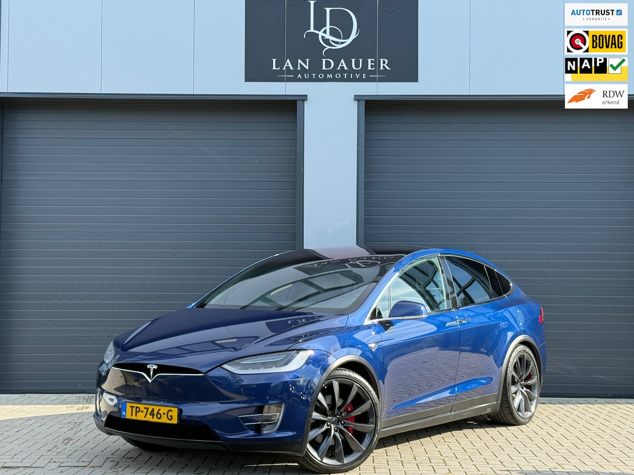 Tesla Model X - 100D 6 Persoons / 22 Inch / Trekhaak / ACTIE - AutoWereld.nl