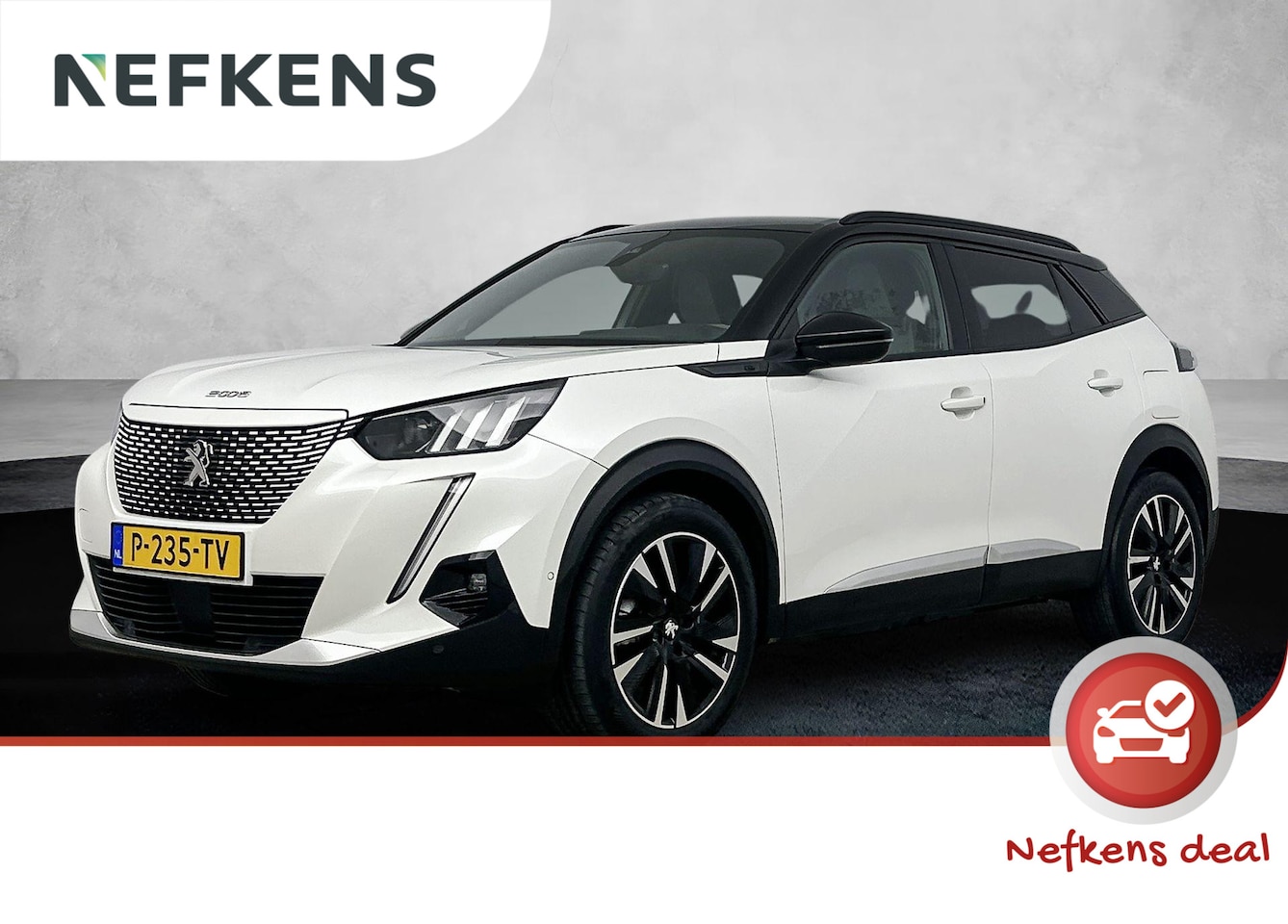 Peugeot e-2008 - EV GT Pack 50 kWh | Fase 3 | Panoramadak | Stoelverwarming | Navigatie | Camera | Led - AutoWereld.nl