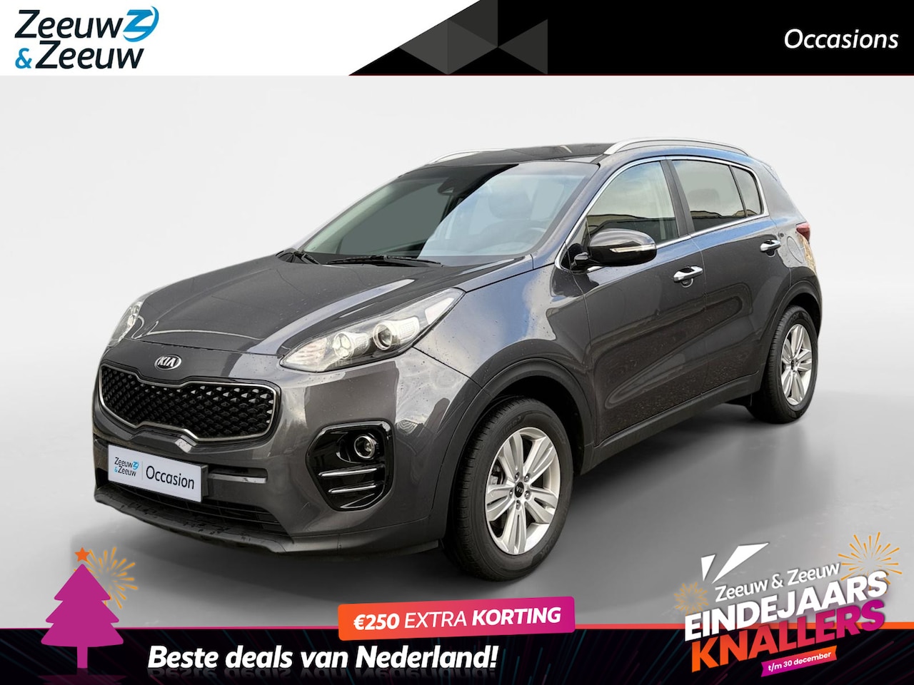 Kia Sportage - 1.6i DynamicLine Navi | Bluetooth | Cruise control | Metallic lak | Bovag garantie | NAP - AutoWereld.nl