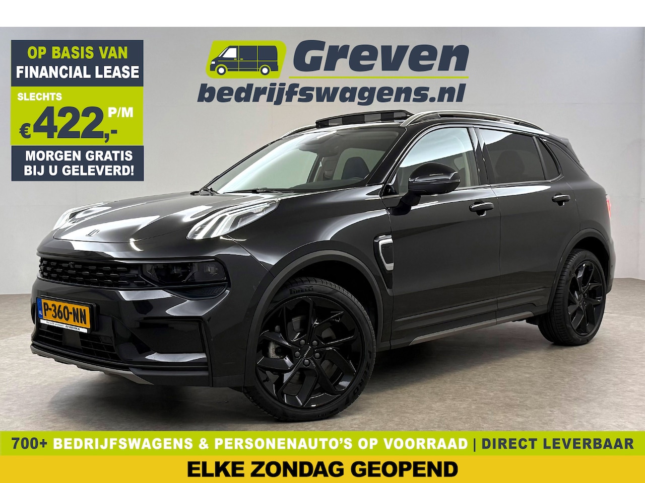 Lynk & Co 01 - 1.5 Black Edition | SOH 98% | Pano | Memory | Adap. Cruise | Sfeerverl. | 360° | Virtual | - AutoWereld.nl