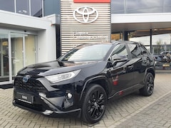 Toyota RAV4 - 2.5 HYBRID AWD BLACK-EDITION JBL-AUDIO STOELVERW NAVI 1650 KG TREKGEWICHT BLUETOOTH PARK-S