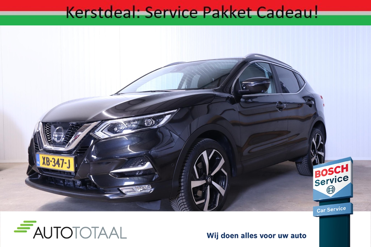Nissan Qashqai - 1.2 Tekna PANO - STOELVERW. - CRUISE - DAB - AutoWereld.nl