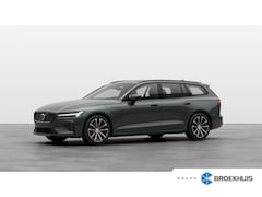 Volvo V60 - 2.0 T8 Plug-in hybrid AWD Ultra Dark Charcoal hemelbekleding | Gelamineerde zijruiten rond