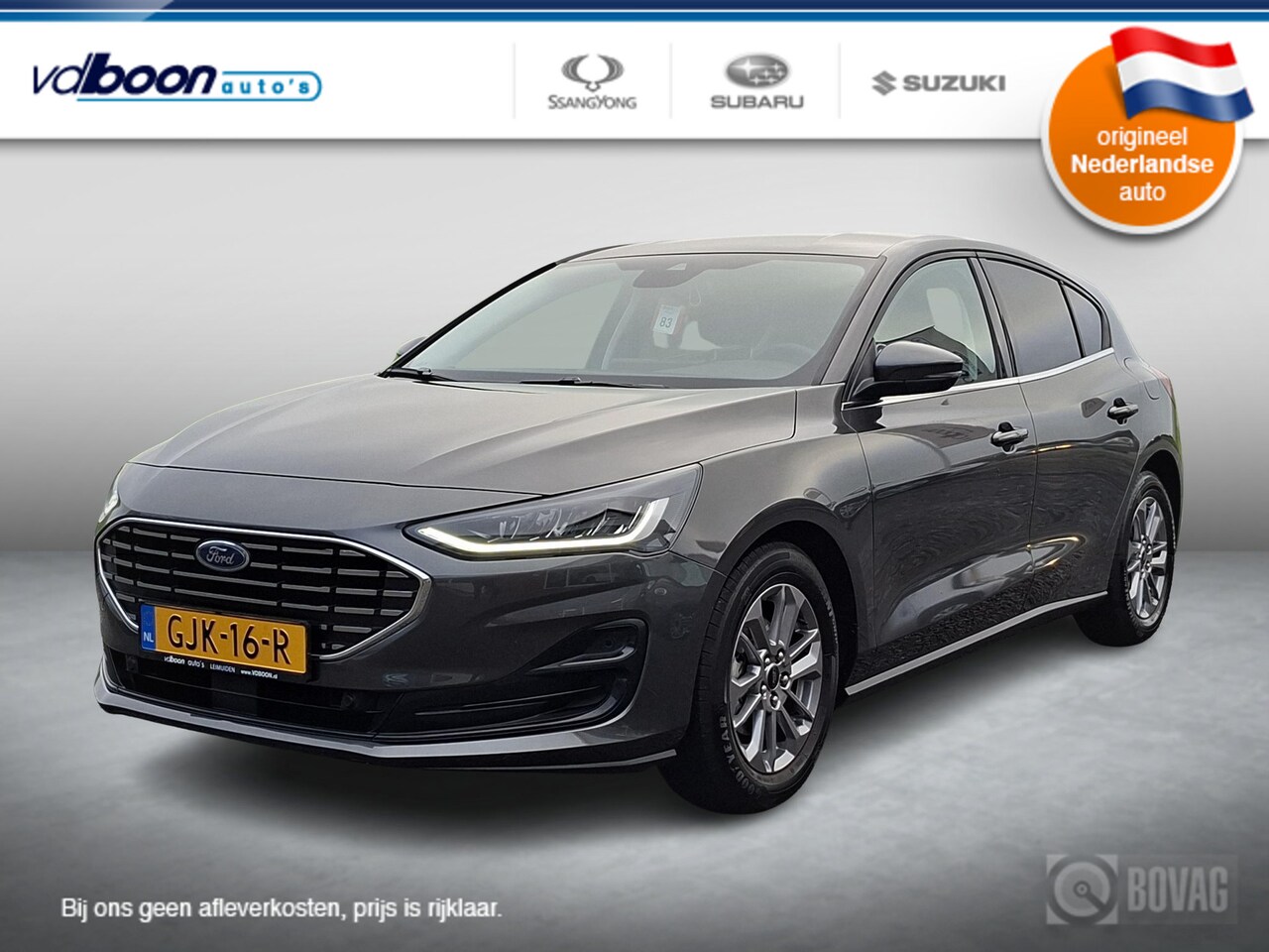 Ford Focus - 1.0 EcoBoost Hybrid Titanium PDC | CRUISE | NL-auto | rijklaarprijs !! - AutoWereld.nl