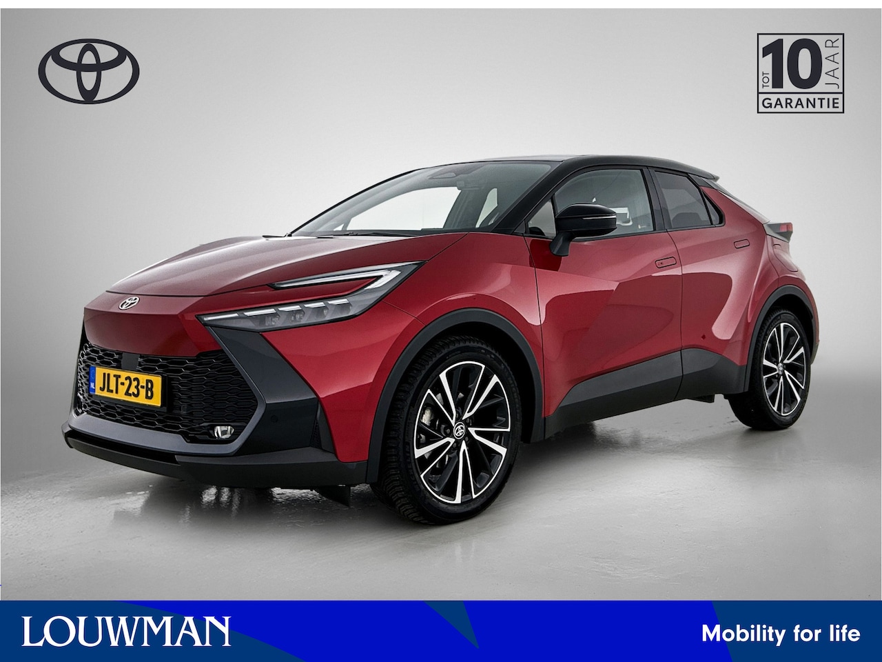 Toyota C-HR - 2.0 Hybrid 200 Executive | Navigatie | Parkeersensoren | banden liggen boven - AutoWereld.nl