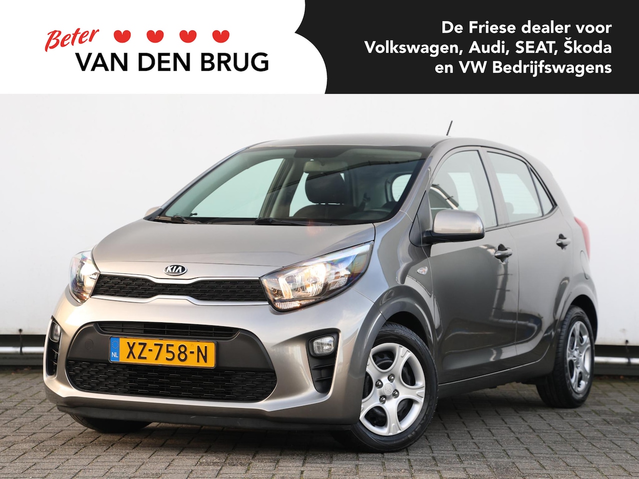 Kia Picanto - 1.0 CVVT EconomyPlusLine | Airconditioning | 5 deurs | Cruise control | Dealer onderhouden - AutoWereld.nl