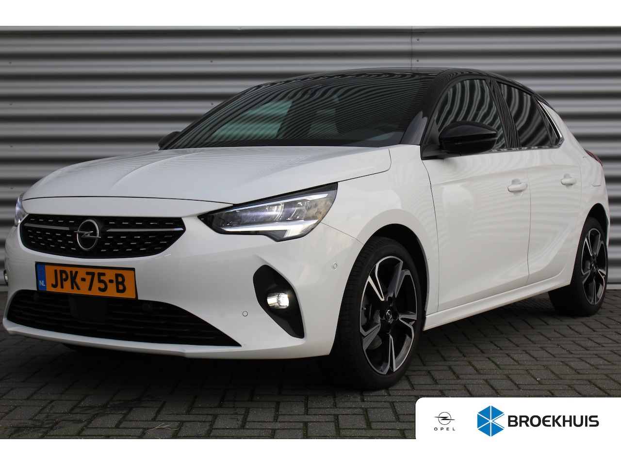 Opel Corsa - 1.2 TURBO 100PK 5-DRS ELEGANCE GS-LINE / NAVI / LEDER / CLIMA / LED / PDC / 17" LMV / UNIE - AutoWereld.nl