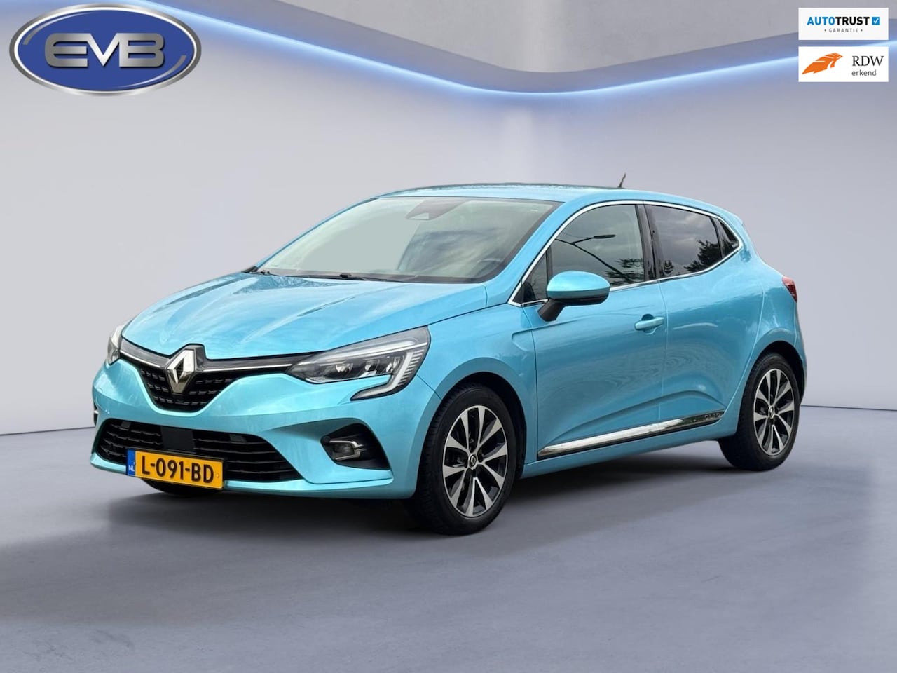 Renault Clio - 1.0 TCe Intens 1.0 TCe Intens, NAVIGATIE, climaat controle, digitaal cockpit, sensoren, 1/2 lederen sport - AutoWereld.nl