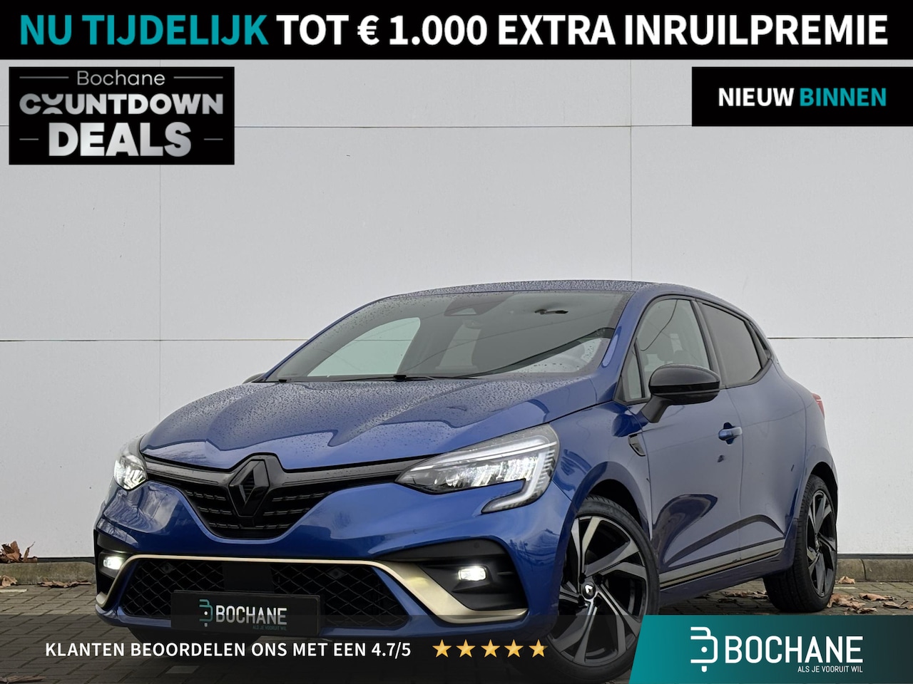 Renault Clio - 1.6 E-Tech Hybrid 145 E-Tech Engineered | Groot Navigatie | Camera | Unieke uitvoering | - AutoWereld.nl