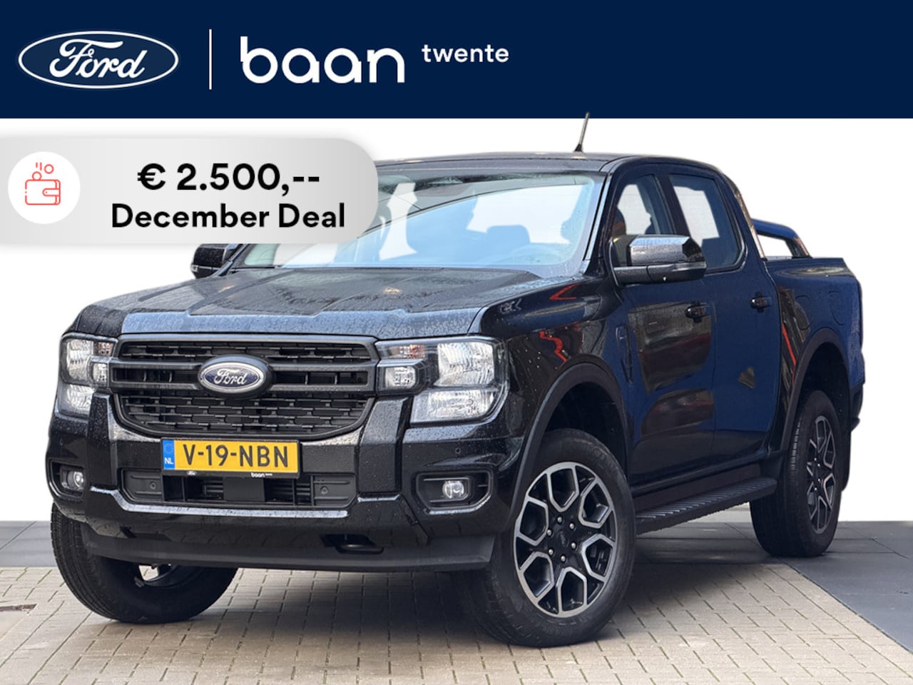 Ford Ranger - XLT 4X4 2.3 PHEV 281 PK | 5 zitplaatsen | 20 inch | 3.500KG trekhaak | Technology Pack | O - AutoWereld.nl