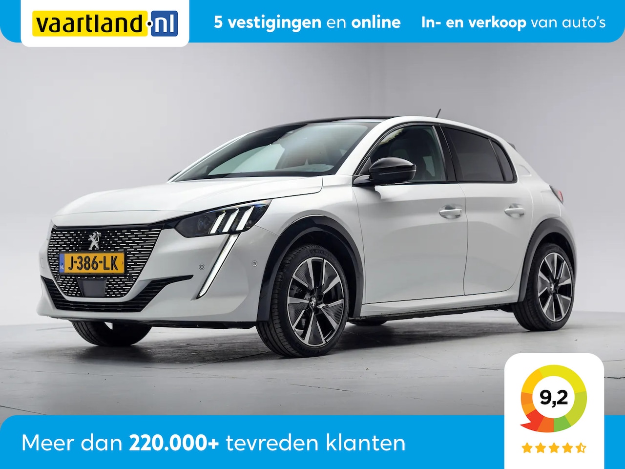 Peugeot e-208 - EV GT 350 50kWh [ Panoramadak Sfeerverlichting Camera Half Leer Apple CarPlay ] - AutoWereld.nl