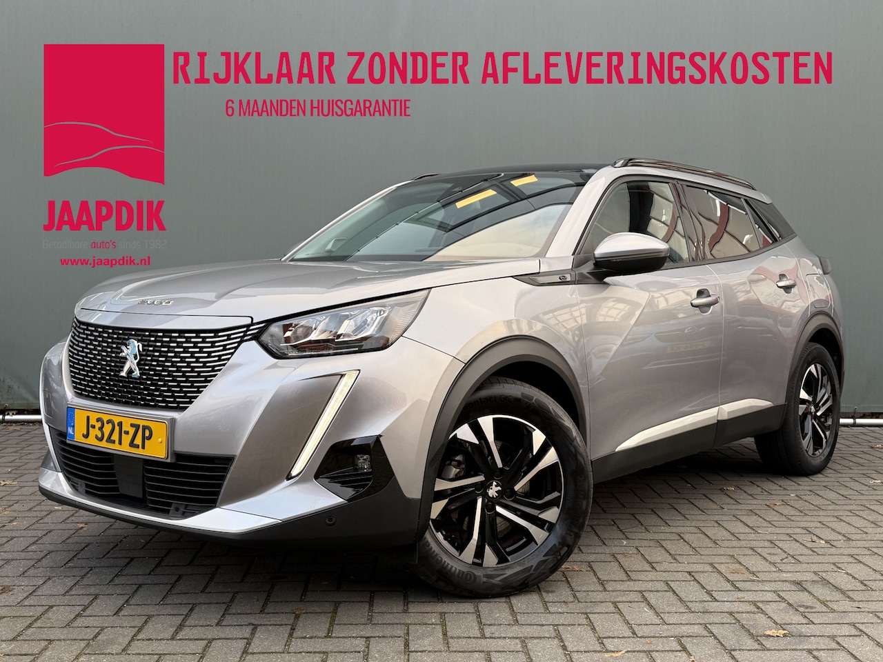 Peugeot e-2008 - BWJ 2020 EV Allure 136 PK 50 kWh PANODAK | FULL LED | HALF LEDER | 360 CAMERA | CARPLAY | - AutoWereld.nl