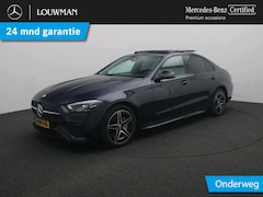Mercedes-Benz C-klasse - 300 e AMG Plug-In Hybride AMG Line | Night Pakket | Schuif-Kanteldak | Alarm | Sfeerverlic
