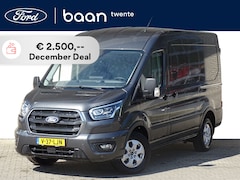 Ford Transit - L2H2 350 2.0 TDCI 165pk Limited | Trekhaak | Dubbele schuifdeur | Bijrijdersstoel | Stoel