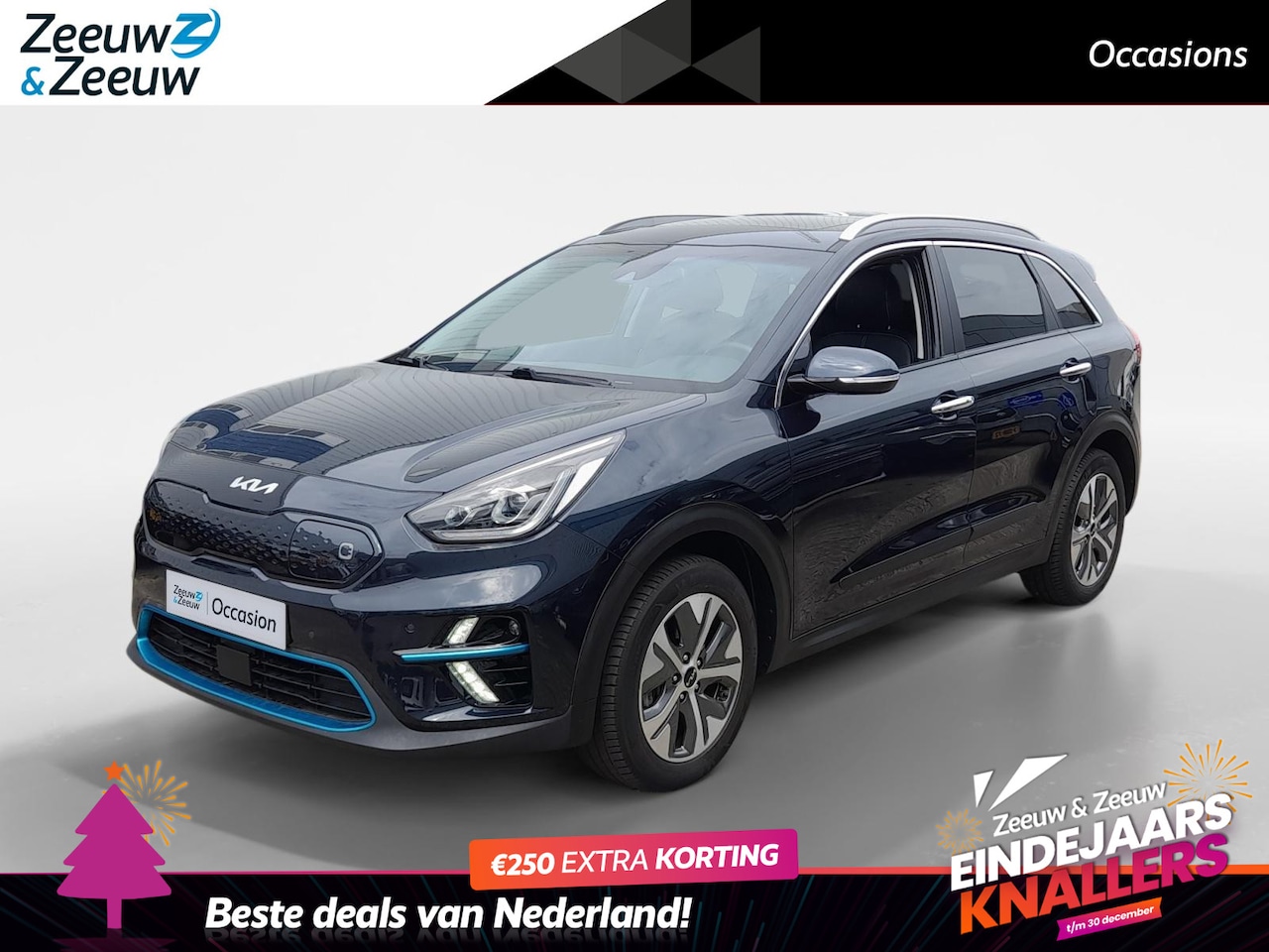 Kia e-Niro - DynamicPlusLine 64 kWh 1e Eigenaar | Dealer onderhouden | Fabrieksgarantie t/m 11-02-2029 - AutoWereld.nl