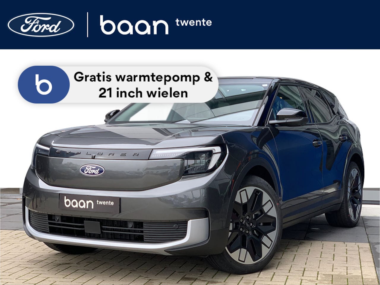 Ford Explorer - Extended Range RWD 286 PK 77 kWh | 21 inch | Head-up | Warmtepomp | 360 camera | Elekt. ac - AutoWereld.nl