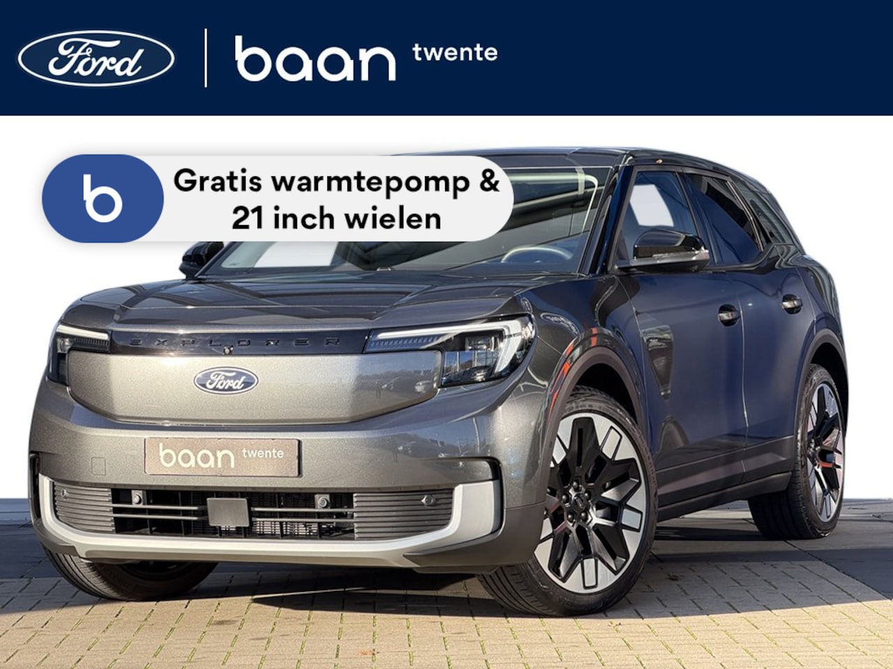 Ford Explorer - Extended Range RWD 286 PK 77 kWh | 21 inch | Head-up | Warmtepomp | 360 camera | Elekt. ac - AutoWereld.nl