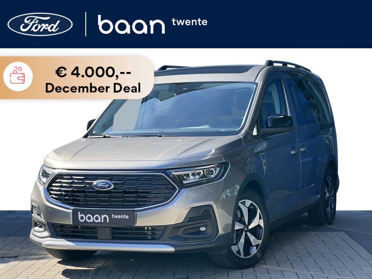 Ford Tourneo Connect - Camperombouw | 1.5 Plug-IN Hybrid 150 PK AUT Active L2 | 7 zits | 5 jaar Ford Protect | Ca - AutoWereld.nl