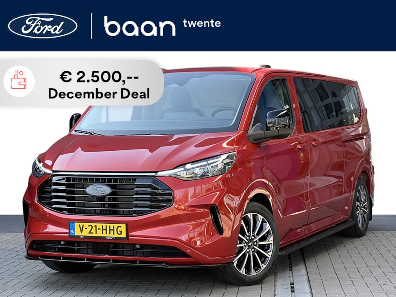 Ford Transit Custom - 320 2.0 TDCI L2H1 Limited 136 PK Automaat | AGR Stoel | 2x Schuifdeur | Adaptive Cruise | - AutoWereld.nl