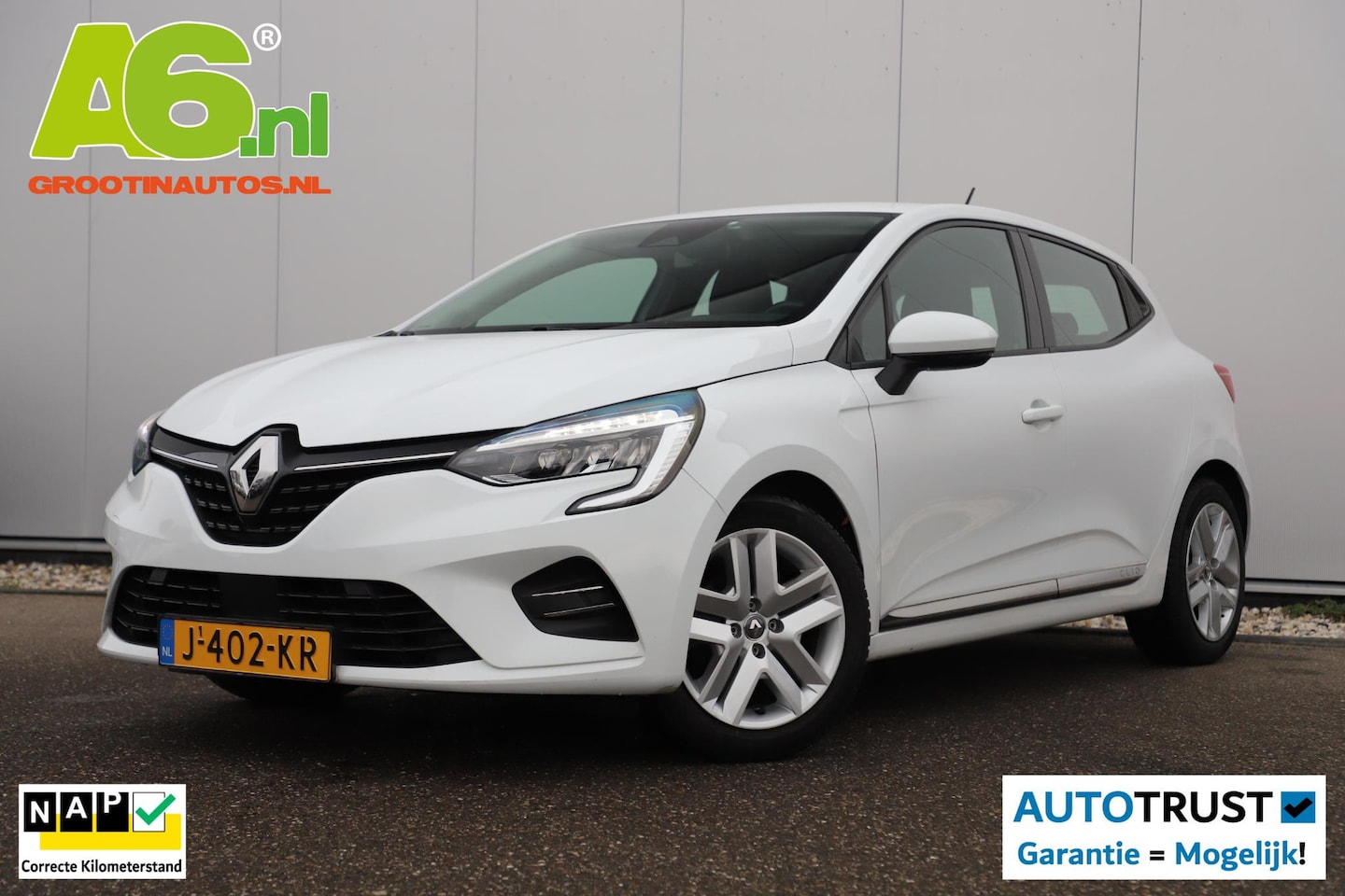 Renault Clio - 1.0 TCe Bi-Fuel Zen Navigatie Carplay Android Airco Cruise Control Rijstrooksensor Parkeer - AutoWereld.nl