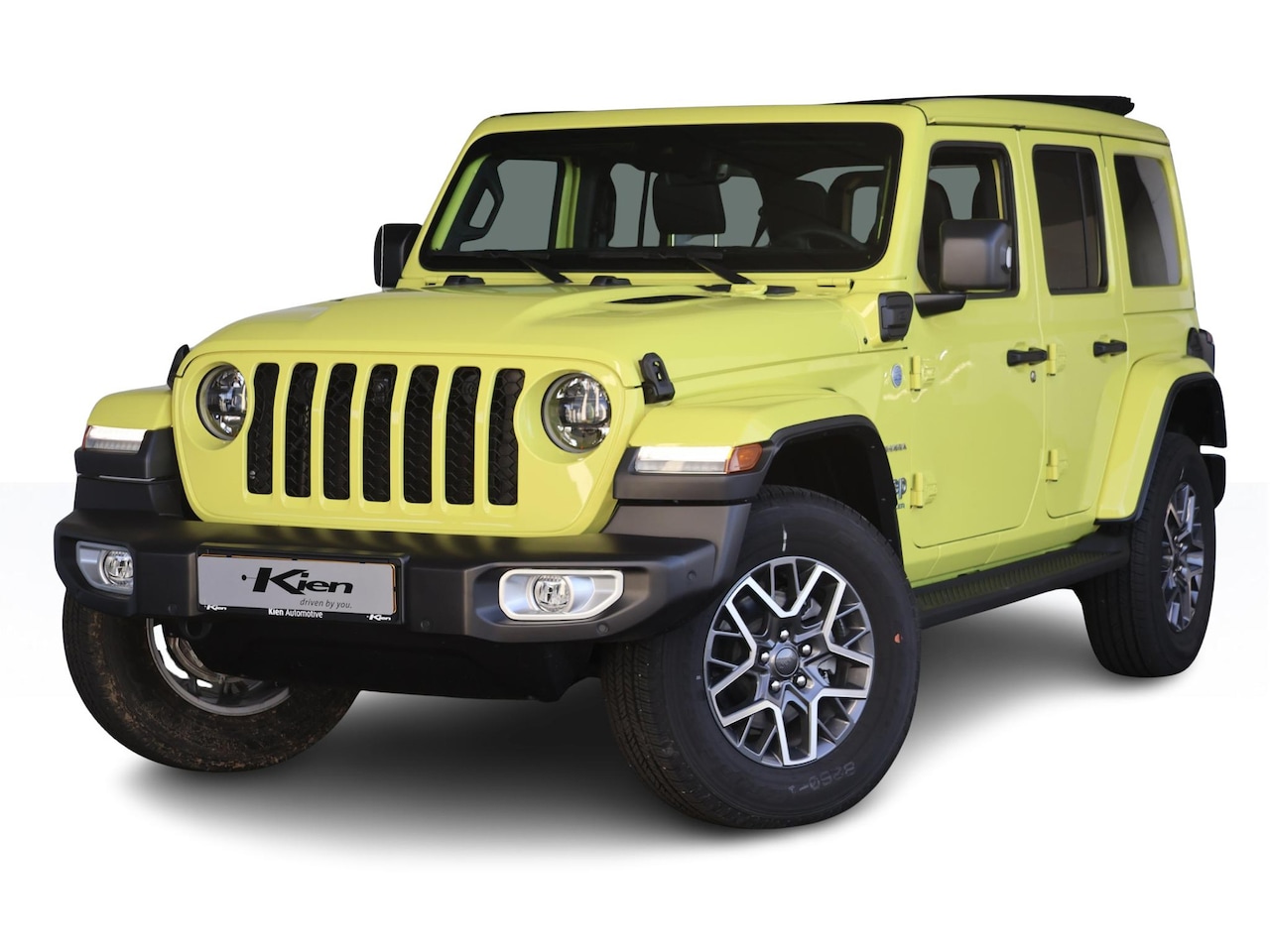 Jeep Wrangler Unlimited - 4xe 380 Sahara | Sky one dak | Adaptive CC | Camera | stoel en stuur verwarming - AutoWereld.nl
