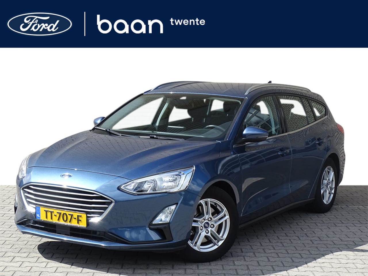 Ford Focus Wagon - 1.0 Turbo 100pk Trend Edition Business | airco | cruise. | pdc | navigatie | trekhaak | - AutoWereld.nl