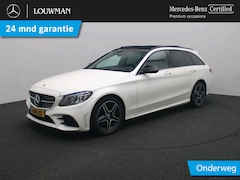 Mercedes-Benz C-klasse Estate - 180 Business Solution AMG AMG Line | Night Pakket | Panorama Schuif-Kanteldak | Parkeerpak
