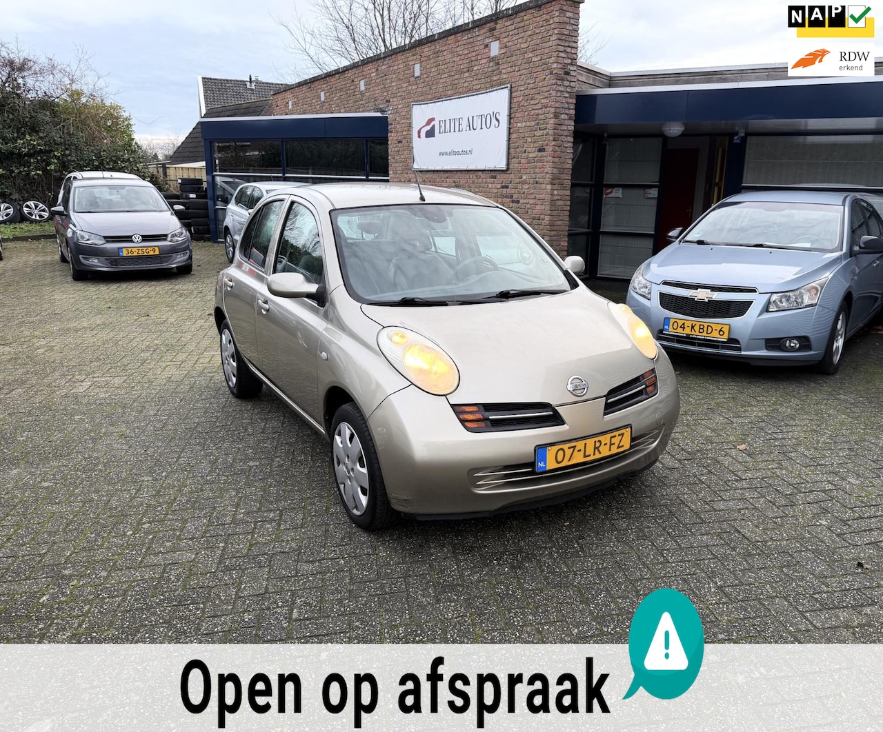 Nissan Micra - /inruilkoopje/airco/Automaat/keyless/apk 12-12-2026 !! - AutoWereld.nl