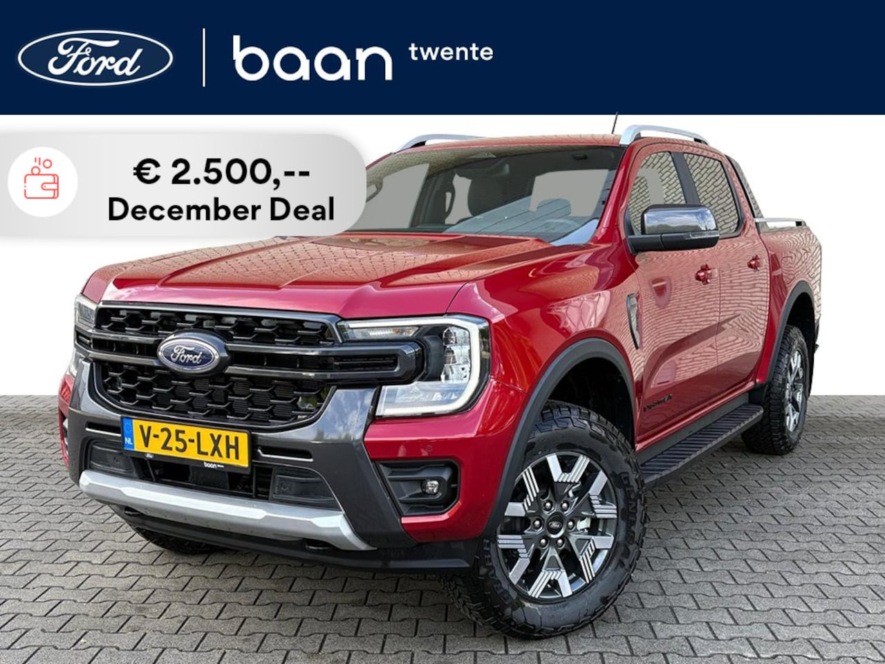Ford Ranger - Wildtrak Double Cab PHEV 281 PK | 5 zitplaatsen | Elektr. rollertop | 3.500 KG Trekhaak | - AutoWereld.nl