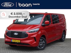 Ford Transit Custom - 2.0 TDCI 136 PK L2H1 Limited Automaat | Dubbel Cabine | AGR Stoelen | Adaptive Cruise C. |