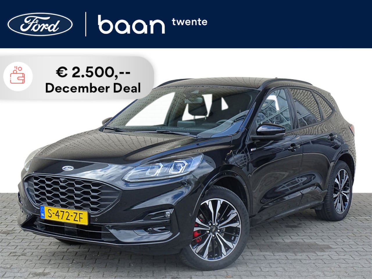 Ford Kuga - 2.5 225pk PHEV ST-Line X | 19 inch | head-up | camera | winterpack | adaptieve cruise. | a - AutoWereld.nl