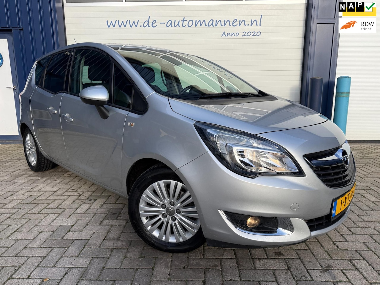 Opel Meriva - 1.4 Turbo Design Edition / CRUISE / ECC / TREKHAAK / NAVI / DEALER ONDERHOUDEN - AutoWereld.nl