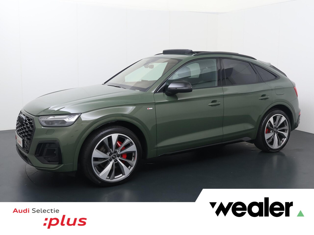 Audi Q5 Sportback - 55 TFSI e S edition Competition | 367 PK | SoH 95% | Trekhaak | Panoramadak | Luchtvering - AutoWereld.nl