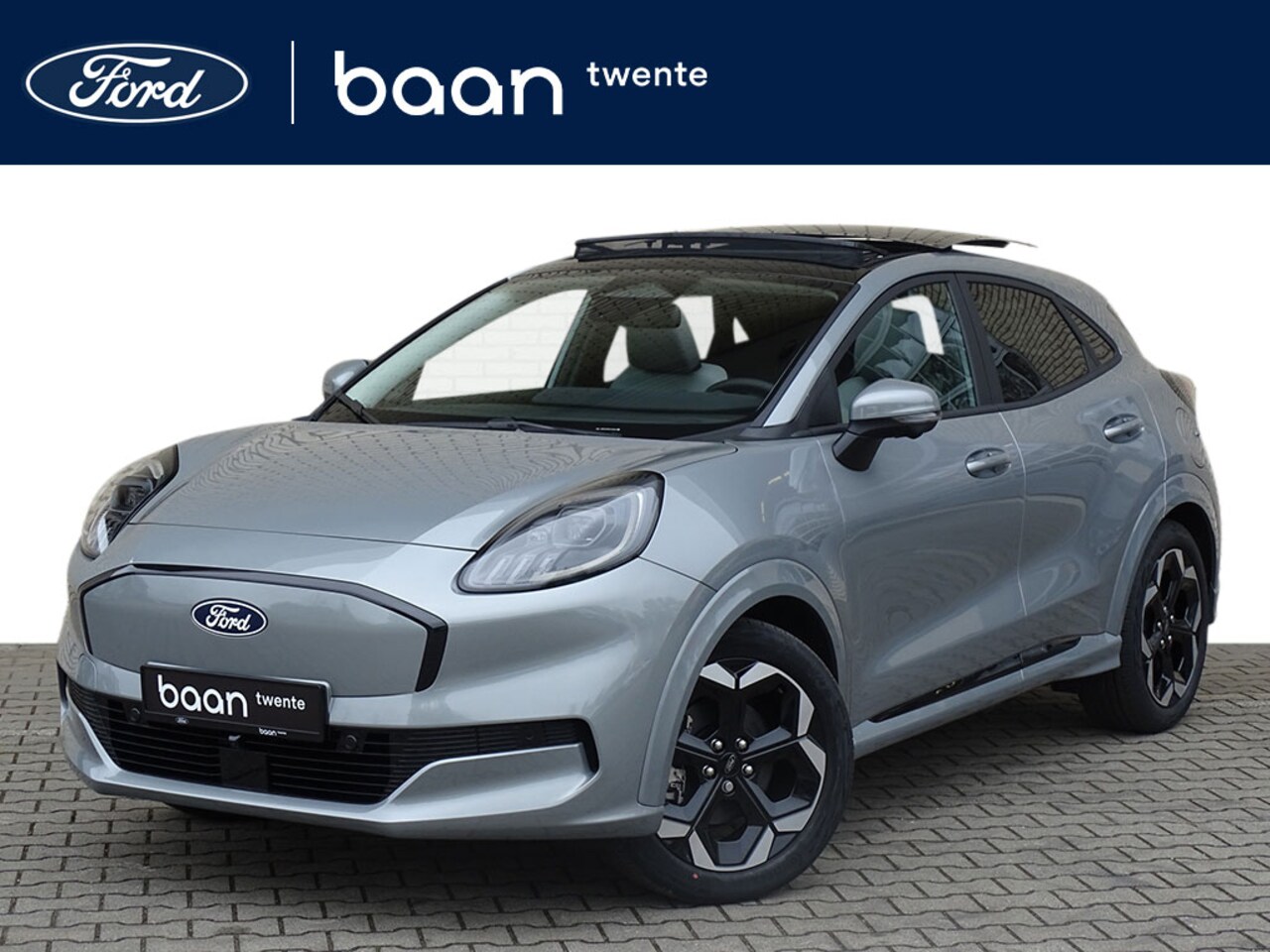 Ford Puma Gen-E - Premium 44 kWh | Panoramadak | Winterpack | Driver assistance pack | Solar silver | Uit vo - AutoWereld.nl