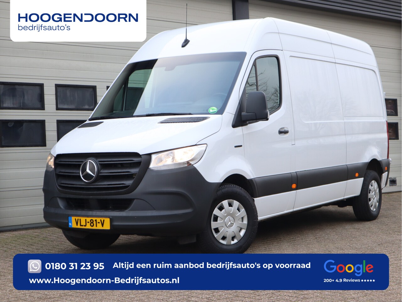 Mercedes-Benz eSprinter - eSprinter 55 kWh 100% Elektrisch L2H2 - Camera - Airco - AutoWereld.nl