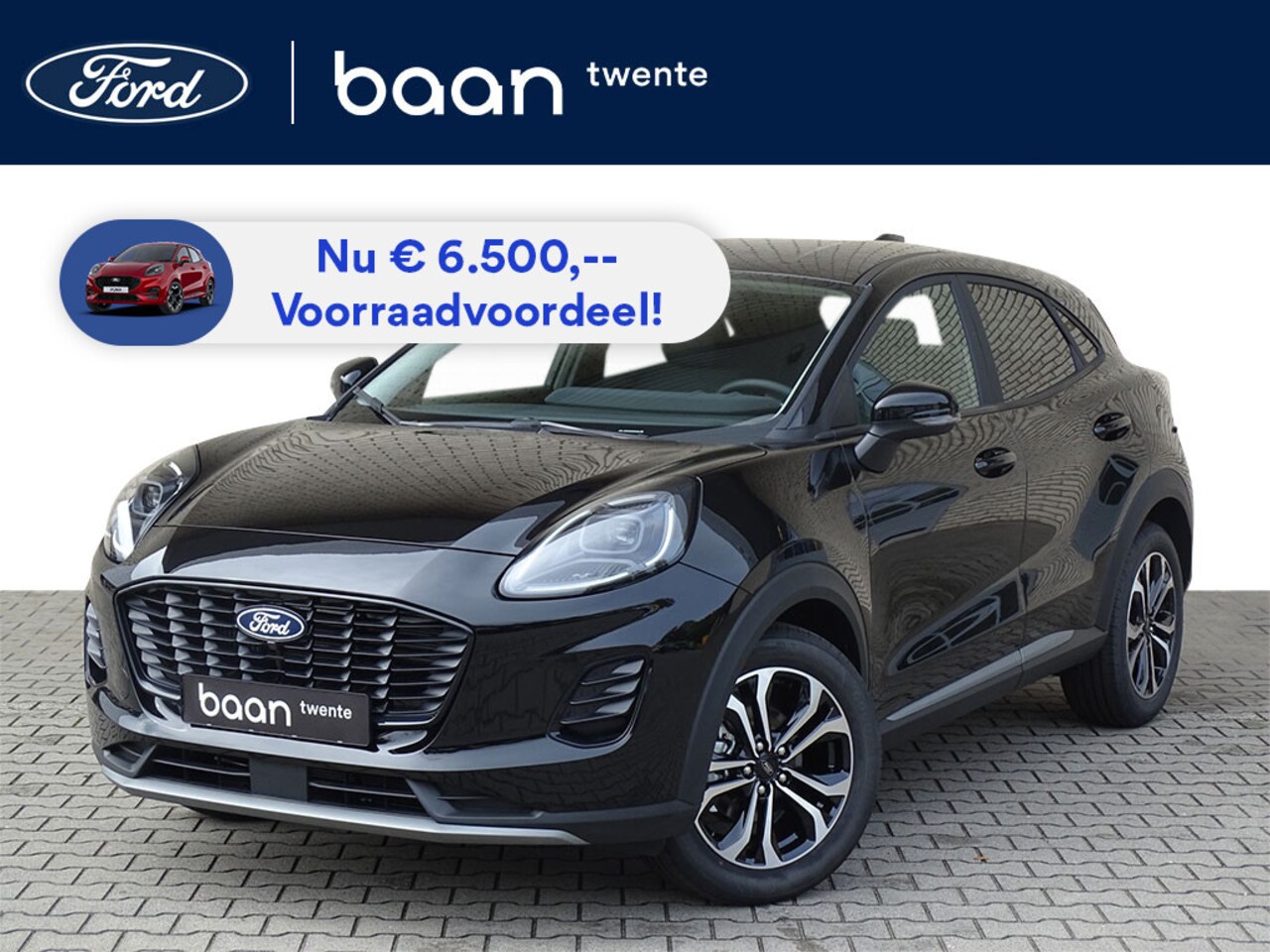 Ford Puma - 125pk Mild Hybride Titanium | € 6.500,- VOORDEEL* | comfortpack | keyless | elek. achterkl - AutoWereld.nl