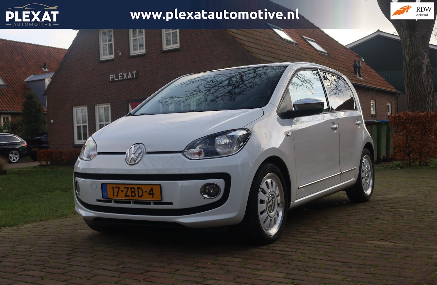 Volkswagen Up! - 1.0 high up! BlueMotion | Orig. NL | Panorama | Leder | Lichtmetaal | Stoelverwarming | Ke - AutoWereld.nl