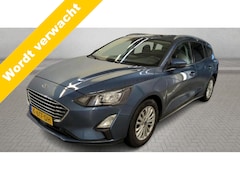 Ford Focus Wagon - 1.5 EcoBlue Titanium X Business Navigatie Trekhaak Camera Carplay Dab Keyless Stoelverwarm