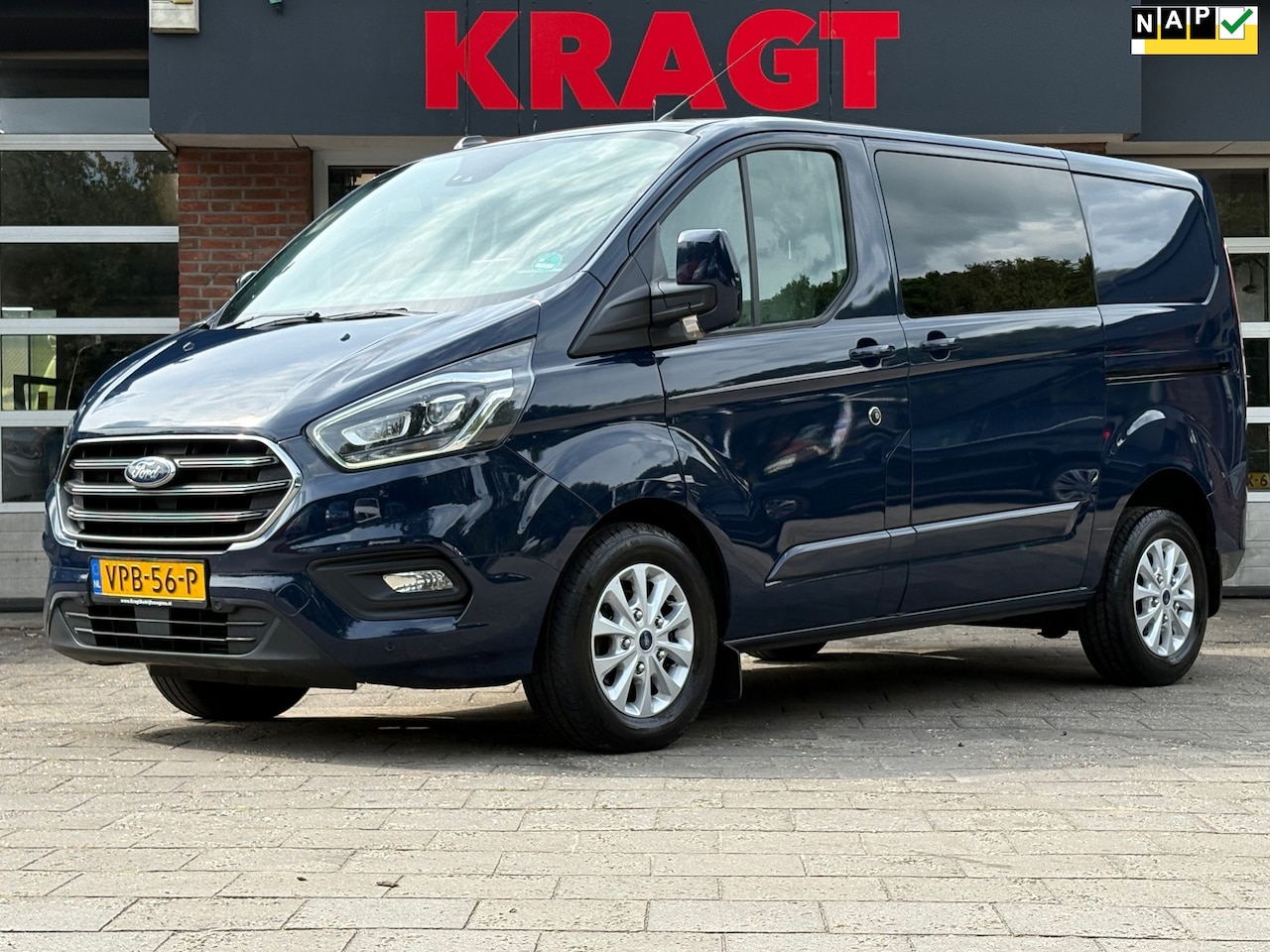 Ford Transit Custom - 300 2.0 TDCI L1H1 Limited DC AUTOMAAT ADAPT Cruise|LED VERL|NAVI|lederen bekl|ORIG NEDERLA - AutoWereld.nl