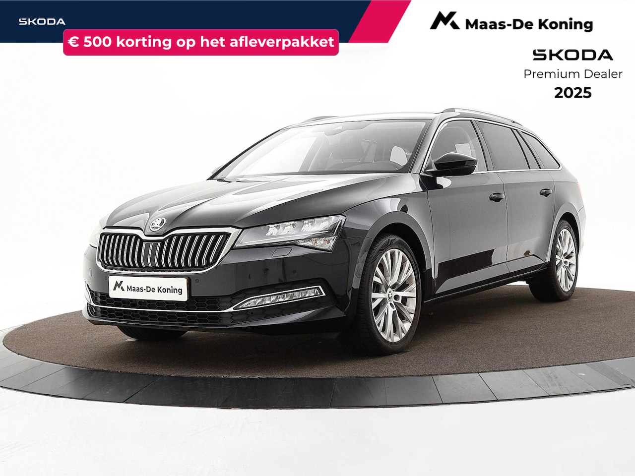 Skoda Superb Combi - 1.5 Tsi 150pk DSG ACT Business Edition Plus · Apple/Android Car Play · Camera · Keyless · - AutoWereld.nl