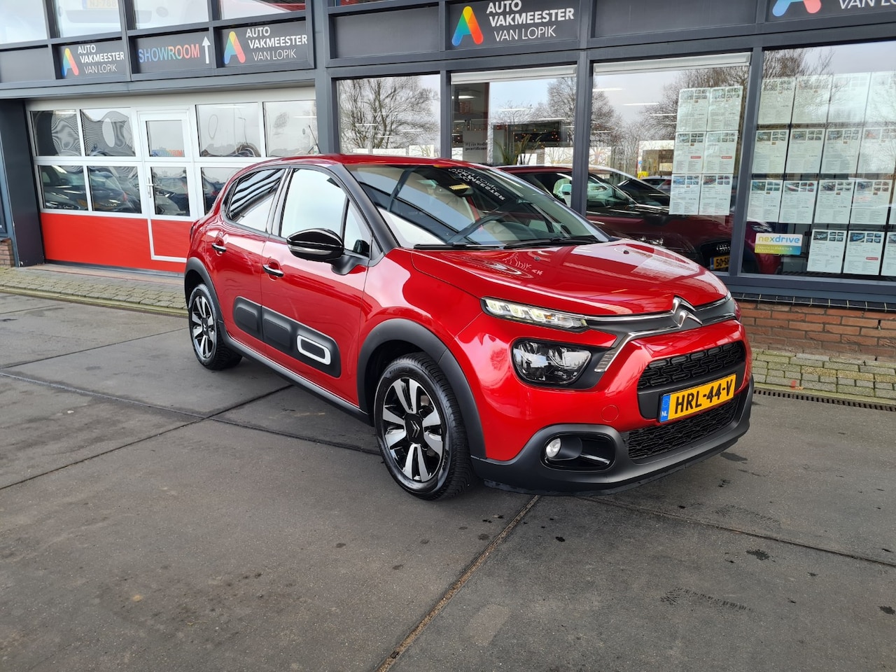 Citroën C3 - 1.2 PureTech 110pk Autom.6 Feel Edition Nieuwstaat All-in prijs + 12 mnd garantie! - AutoWereld.nl